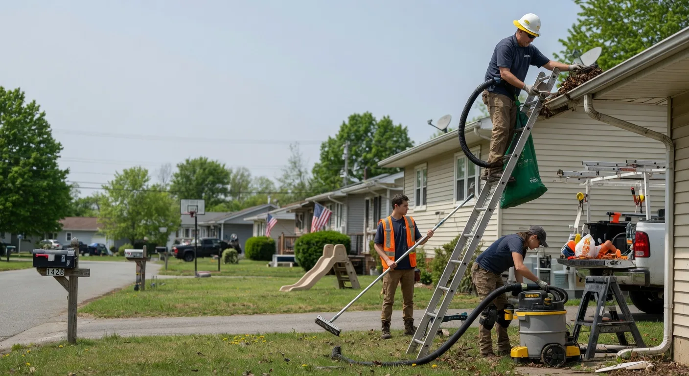 Gutter Installation in West York, IL near me